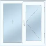 Окно балконного блока